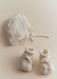 Chaussons Mochi - Ecru — view 3