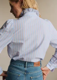 Chemise Ambre - Rayures Pastel — view 3