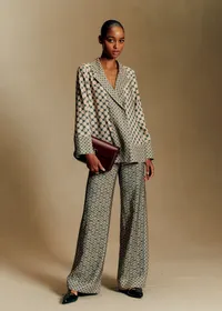 Chemise Amiris - Sézane x Antoinette Poisson - Imprimé Patchwork Dominote — view 4