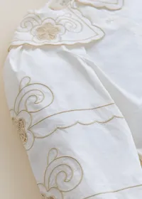 Chemise Avila - Sézane x SEA NY - Broderie Placée Ecru — view 3