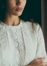 Chemise Bamba - Broderie Ecru — view 2