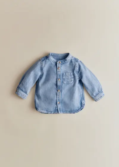 Chemise Benny - Bleu Denim Clair