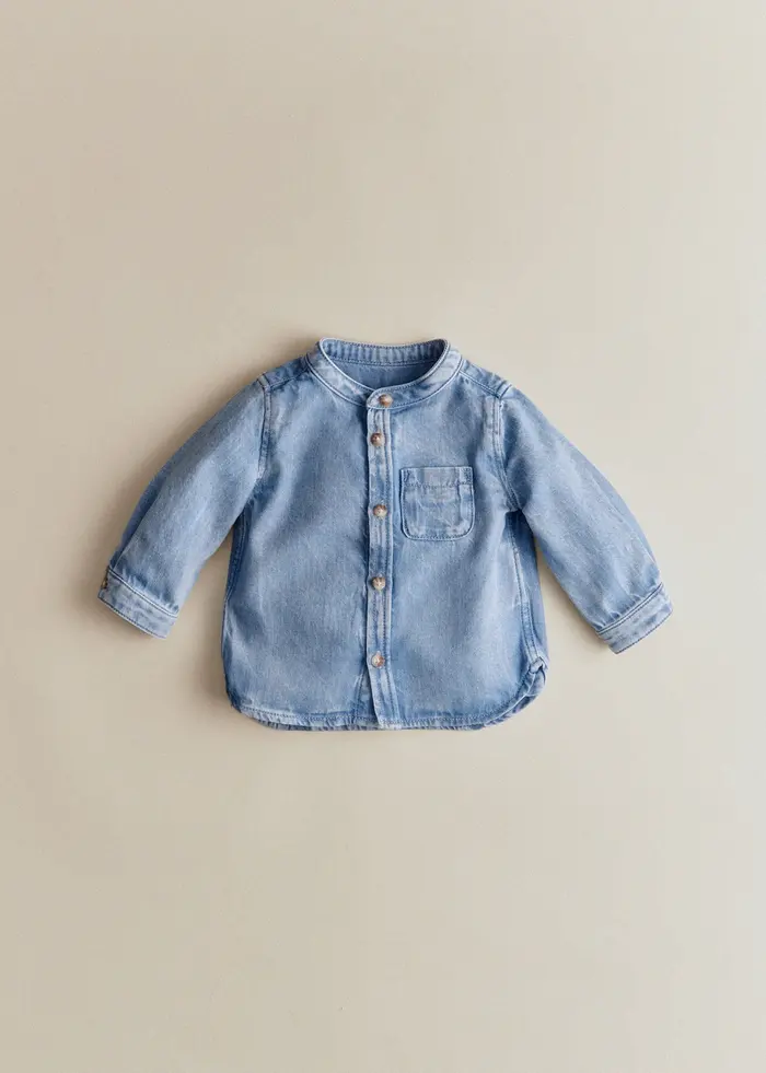 Chemise Benny - Bleu Denim Clair