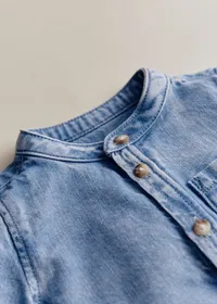 Chemise Benny - Bleu Denim Clair — view 3