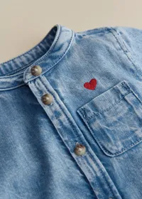 Chemise Benny - Bleu Denim Clair — view 4