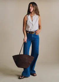 Chemise Celinda - Broderie Unie Ecru — view 2