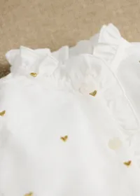 Chemise Chlo - Broderie Coeur Doré — view 2
