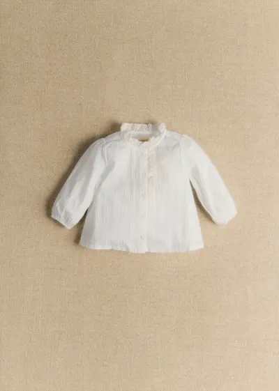 Chemise Chlo - Dobby Blanc