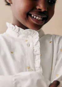 Chemise Chlo - Broderie Coeur Doré — view 2