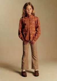 Chemise Chlo - Caramel / Broderie Herbier — view 2
