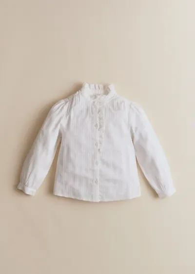 Chemise Chlo - Dobby Blanc