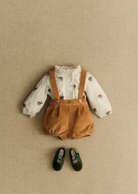 Chemise Chlo - Petit Sézane x Antoinette Poisson - Rayures Broderies Boutonnières — view 5