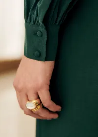 Chemise Chlo - Vert Bouteille — view 4