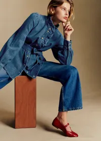 Chemise Corine - Bleu Denim — view 2