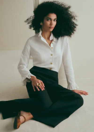 Chemise Erine - Ecru Doré