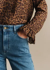 Chemise Erine - Imprimé Leopard Small Surteint — view 2