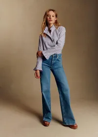 Chemise Erine - Rayures Bleu — view 2