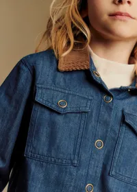 Chemise Harry - Denim bleu foncé — view 4