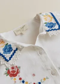 Chemise Hedda - Broderie Placée Spring — view 5