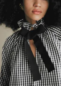 Chemise Hillis - Vichy Noir et Blanc — view 2