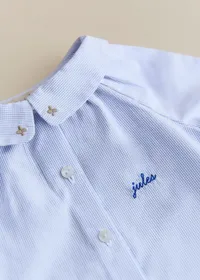 Chemise Joanne - Mini Carreau Bleu — view 2