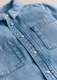 Chemise Joey - Bleu Denim Clair — view 3