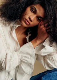Chemise Lise - Ecru — view 2