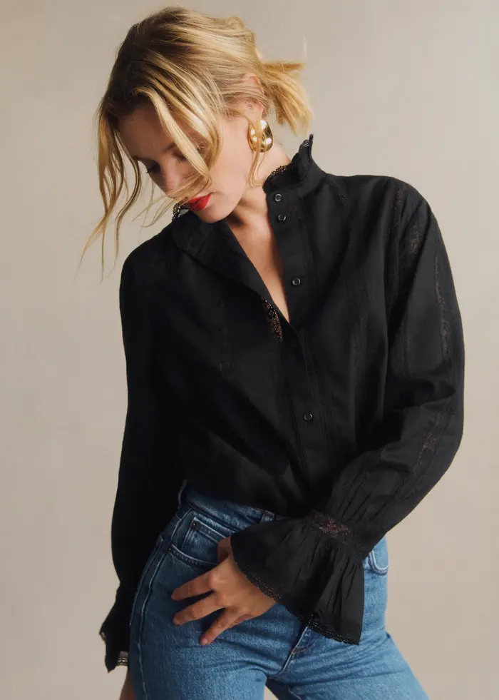 Chemise Lise - Noir