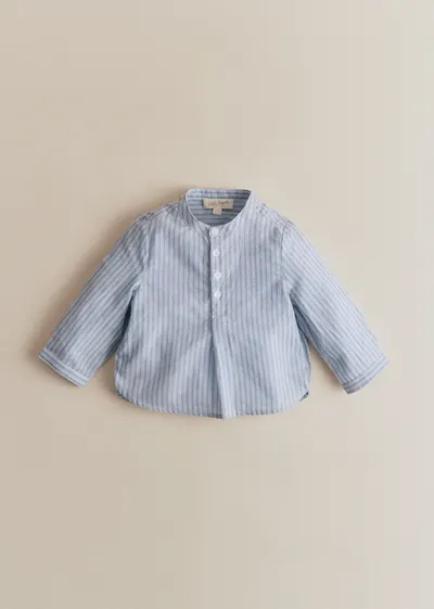 Chemise Marc - Rayures Bleu Ecru