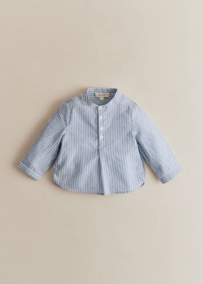 Chemise Marc - Rayures Bleu Ecru