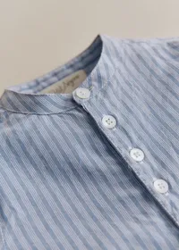 Chemise Marc - Rayures Bleu Ecru — view 2