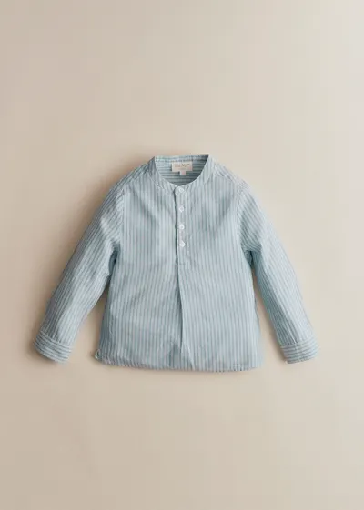 Chemise Marc - Rayures Bleu Ecru