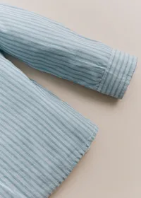 Chemise Marc - Rayures Bleu Ecru — view 4