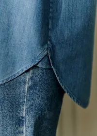 Chemise Max - Bleu Moyen — view 2