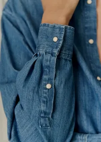 Chemise Max - Bleu Moyen — view 3