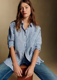 Chemise Max - Rayure Bleu — view 5