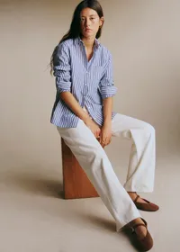 Chemise Max - Rayures Bleu — view 3