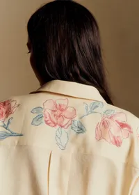 Chemise Max - Sézane x Baziszt - Imprimé Romantica — view 3