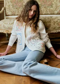 Chemise Maxy - Broderie Placée Pastel — view 3