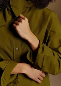 Chemise Millie - Olive — view 2
