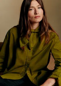 Chemise Millie - Olive — view 3