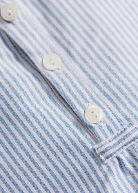 Chemise Sacha - Bleu / Écru — view 2