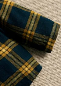 Chemise Sacha - Carreaux Bleu Nuit — view 3