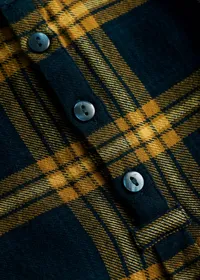 Chemise Sacha - Carreaux Bleu Nuit — view 5