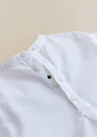 Chemise Sacha - Oxford Léger Blanc — view 4