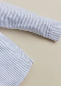 Chemise Sacha - Bleu / Écru — view 3