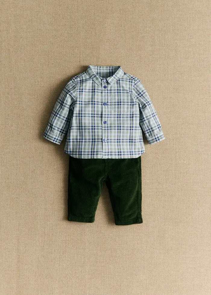 Chemise Tom - Carreau Pomino