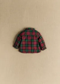 Chemise Tom - Carreaux rouge et vert — view 4