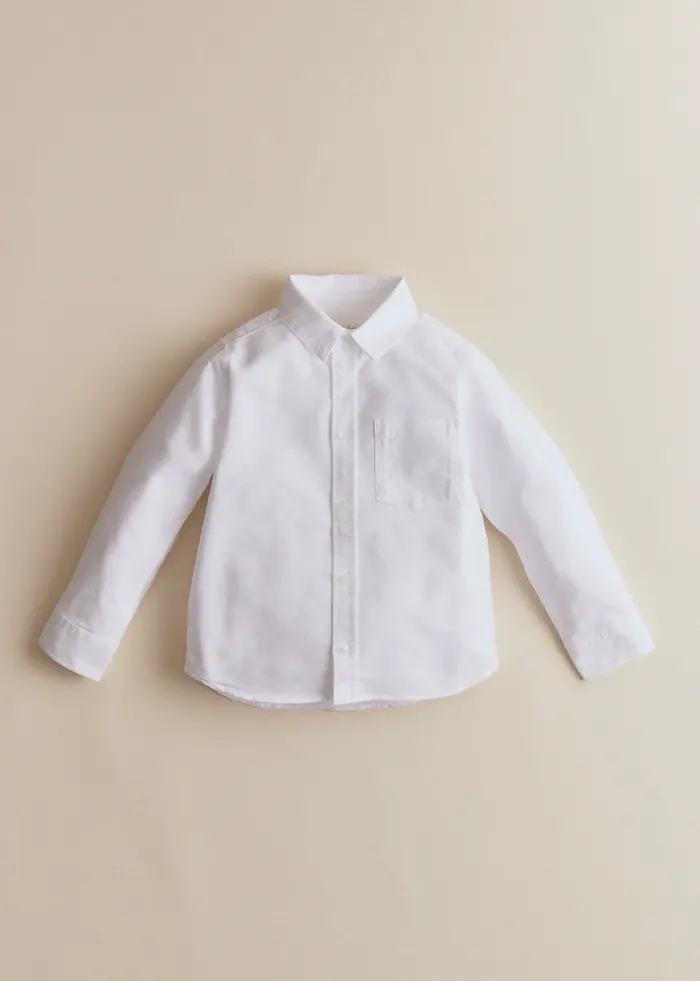 Chemise Tom - Oxford Léger Blanc