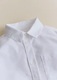Chemise Tom - Oxford Léger Blanc — view 2